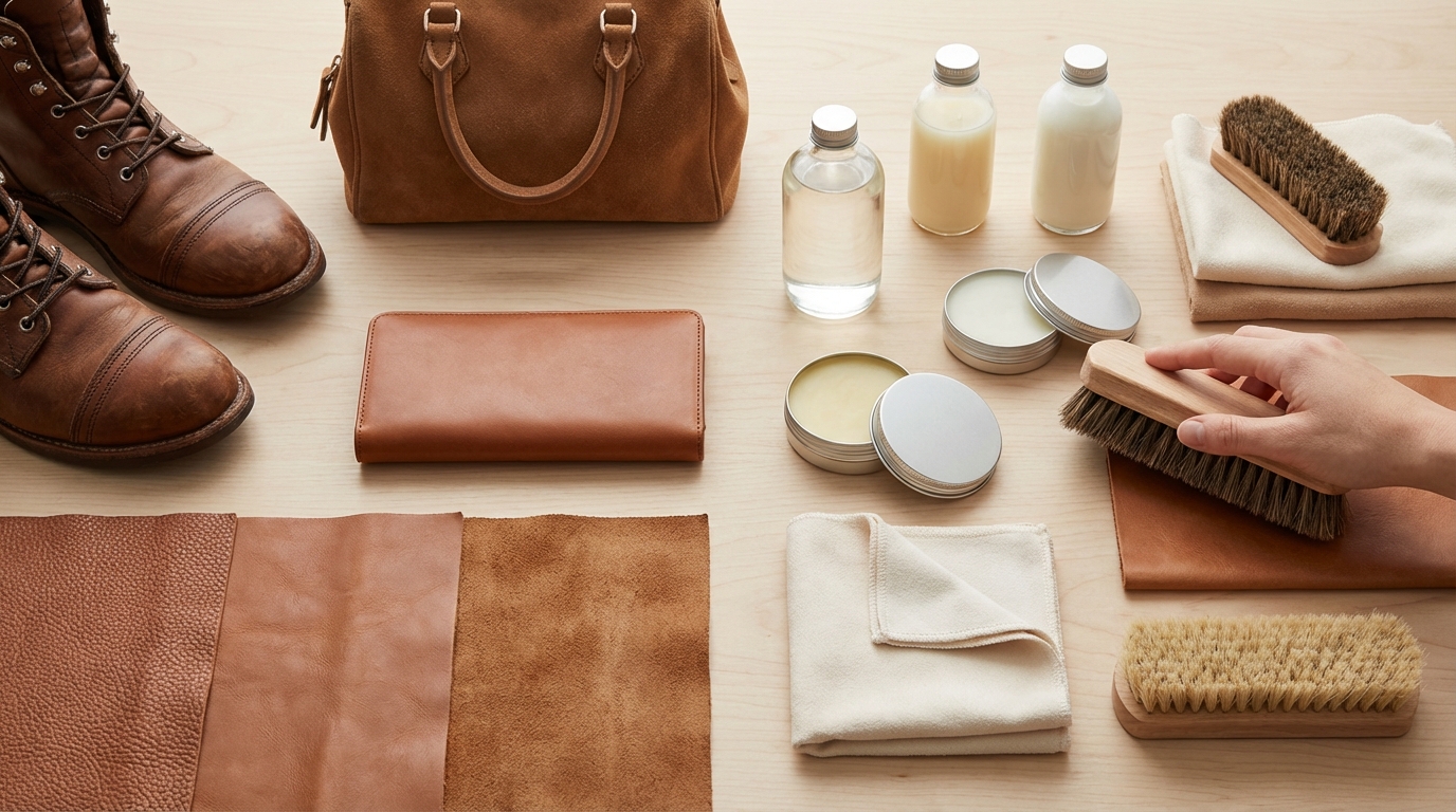 用途・素材別|革製品クリーナーの選び方ガイド