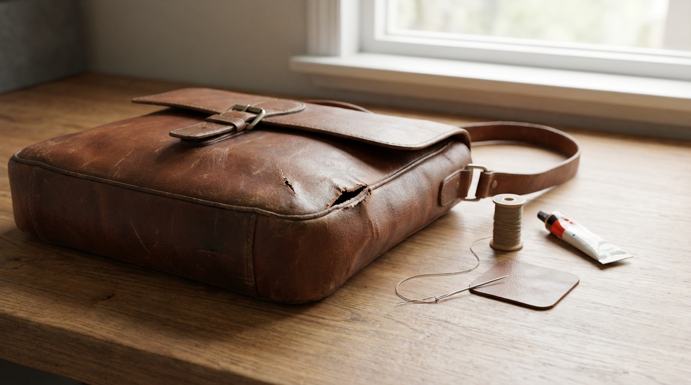 【自分でできる】革製品の破れを修理する方法3選