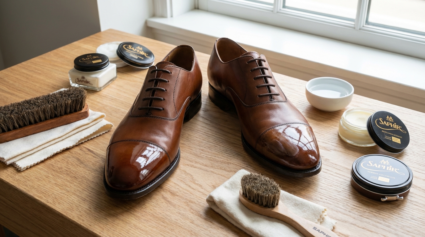 【実践】革製品の鏡面磨きのやり方7ステップ｜初心者向け完全手順