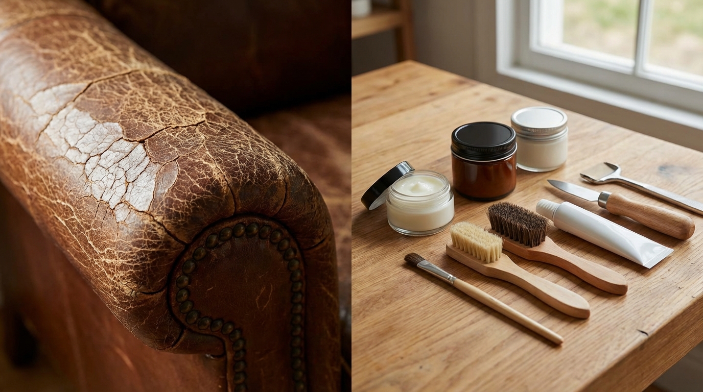 革製品のひび割れは自分で直せる?結論と費用目安