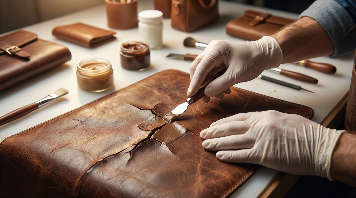 革のひび割れ補修で失敗しないための注意点5つ