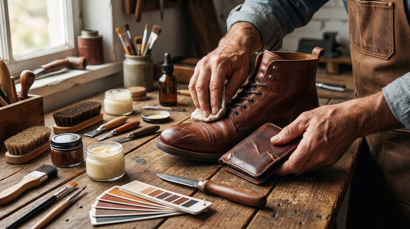 【実践】革製品の傷を消す方法|種類別の手順