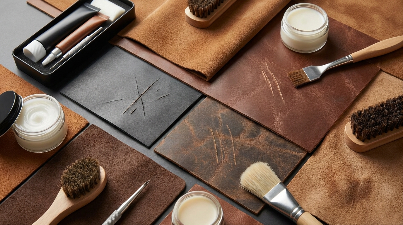 革の種類別|傷消しで失敗しないための注意点