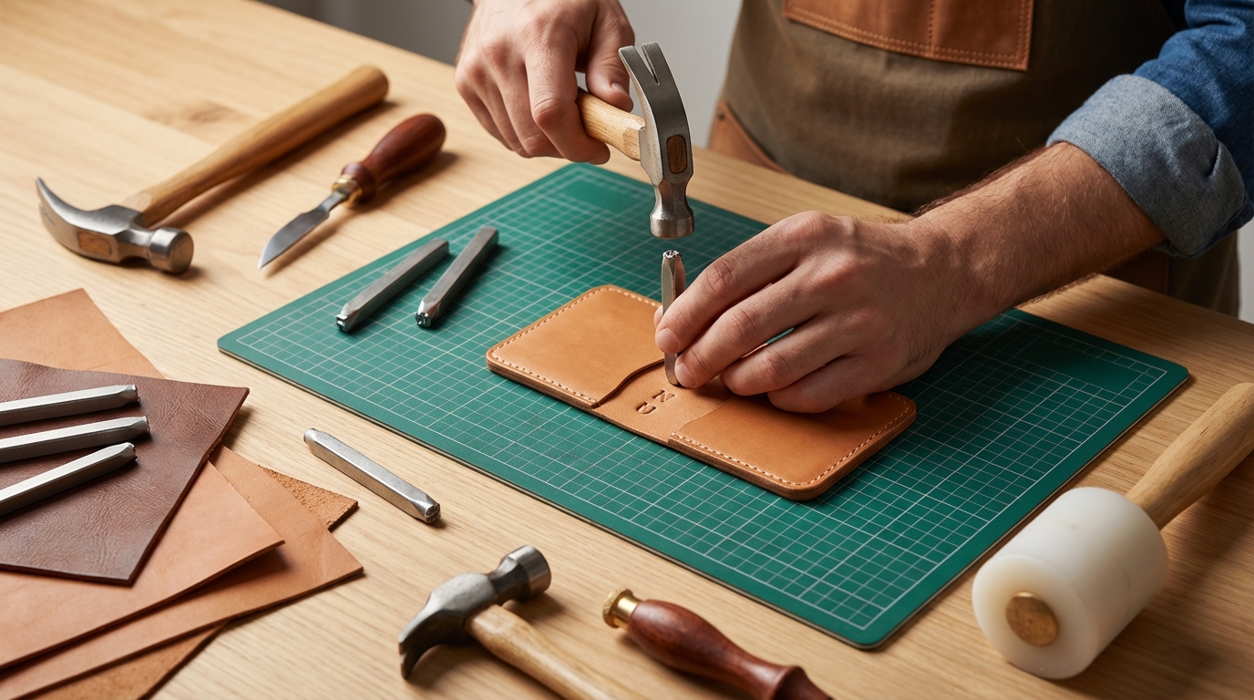 革製品に自分で刻印する方法【DIY派向け】