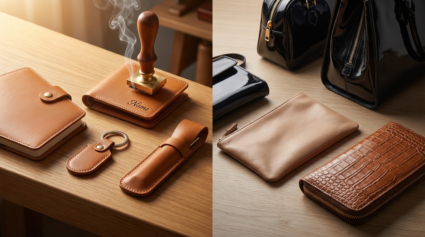 持ち込み名入れができる革製品・できない革製品