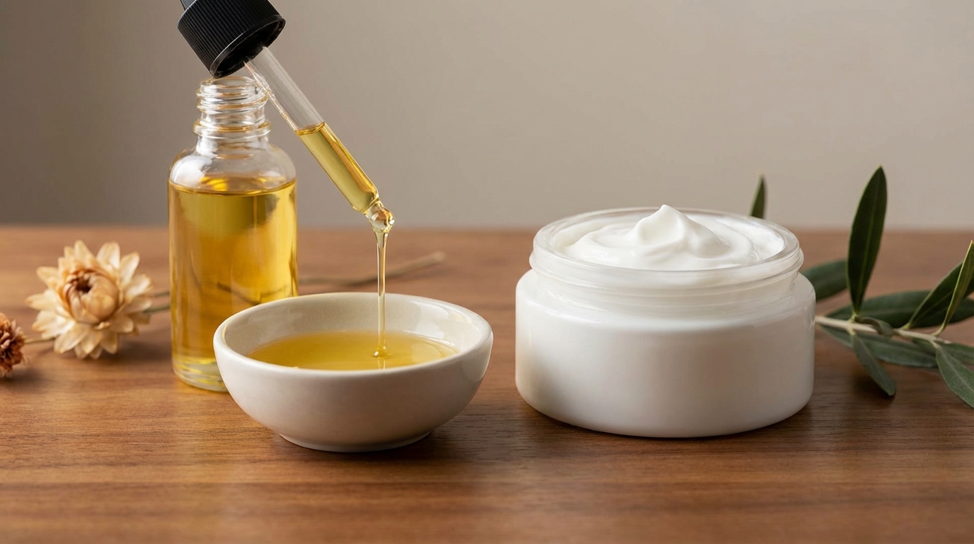 オイルとクリームの違い｜どちらを使うべきか判断する方法