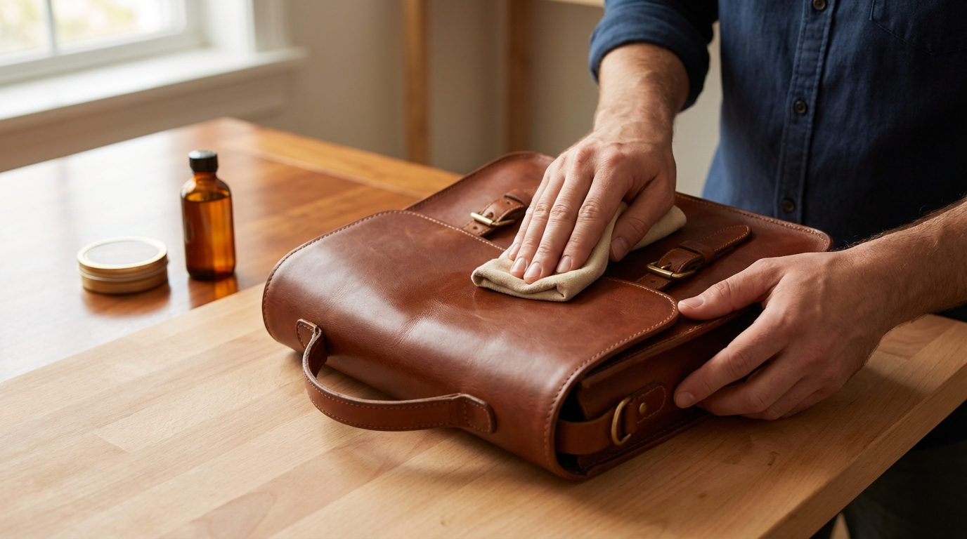 革製品オイルの正しい塗り方と失敗しないコツ