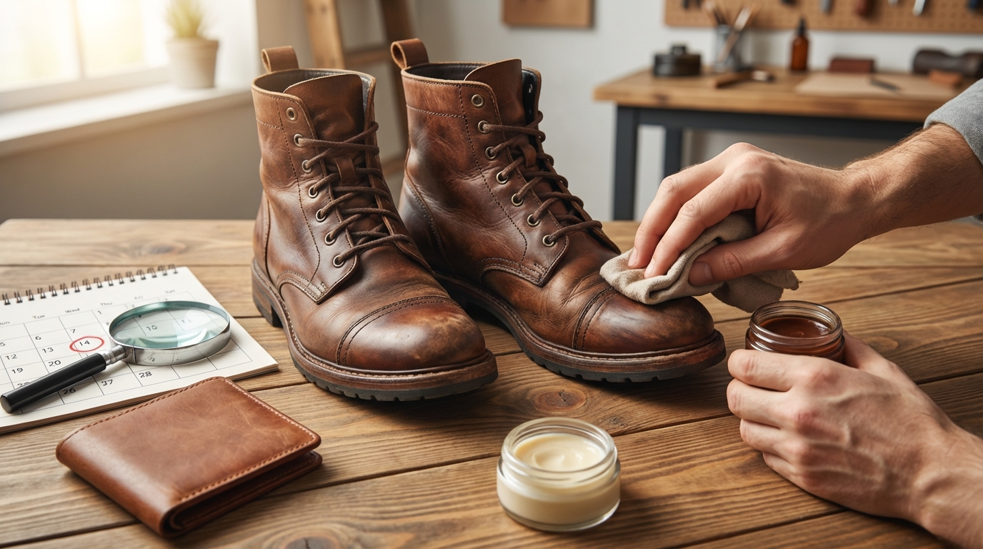 【結論】革製品のクリームは月1回が基本|頻度より「革の状態」で判断しよう