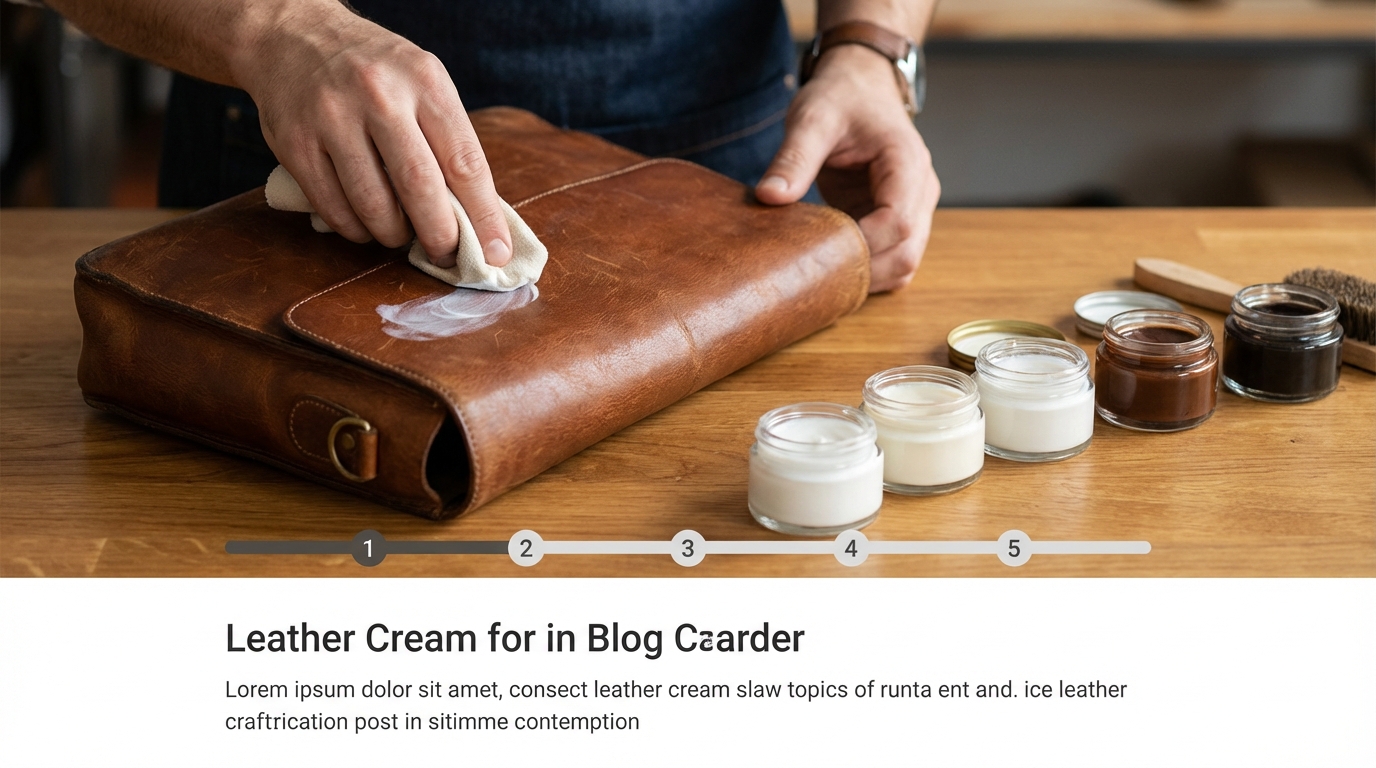 【5ステップで完了】革製品へのクリームの正しい塗り方