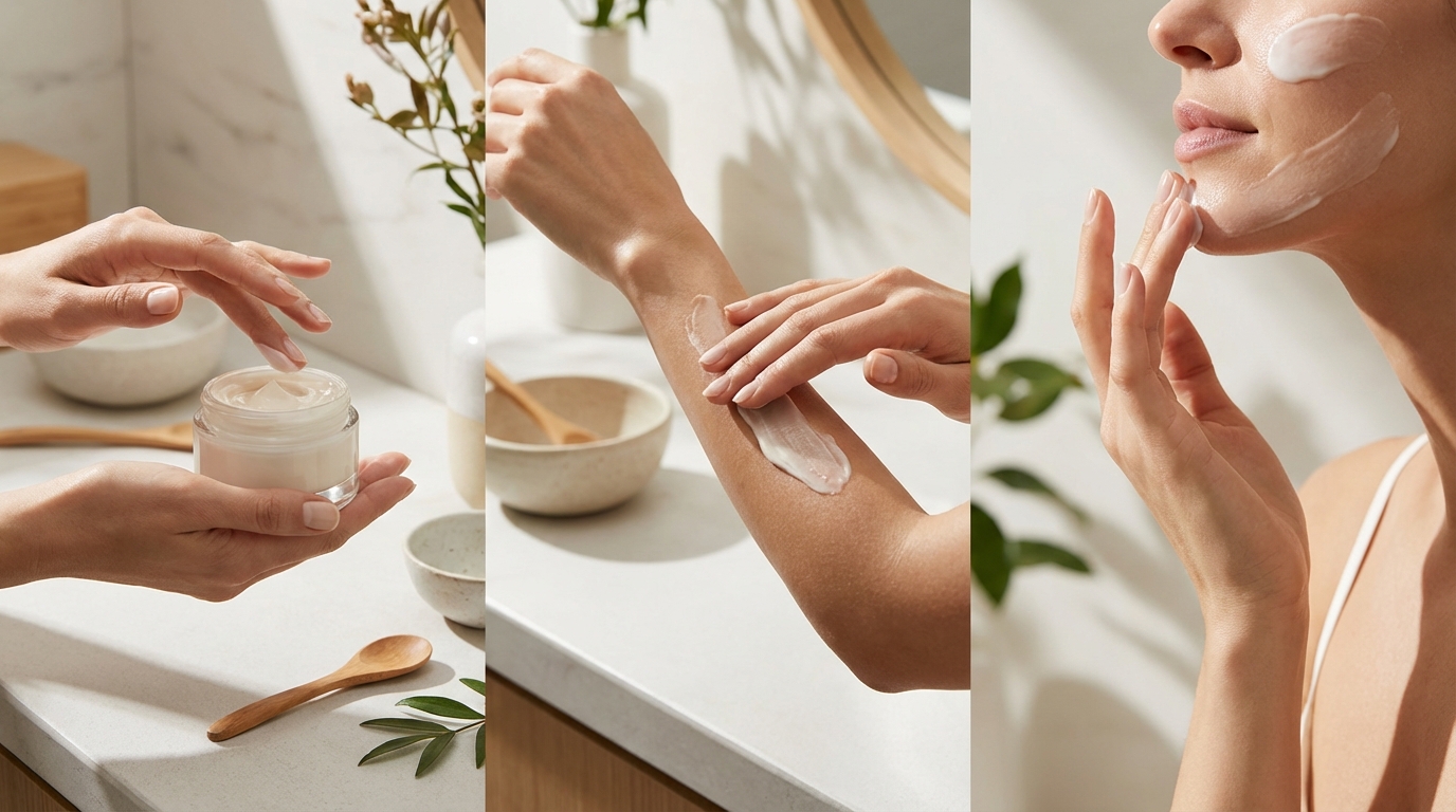 【写真付き】クリームの塗り方を工程ごとに詳しく解説