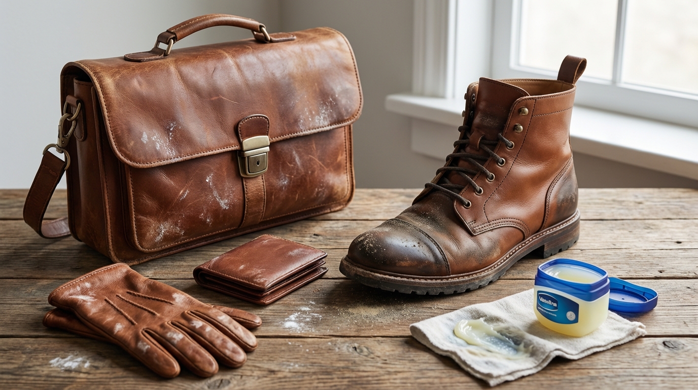 革製品にワセリンを使う5つのデメリット