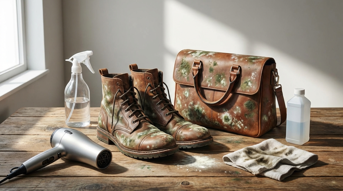 革製品のカビ取りでやってはいけないNG行為5選