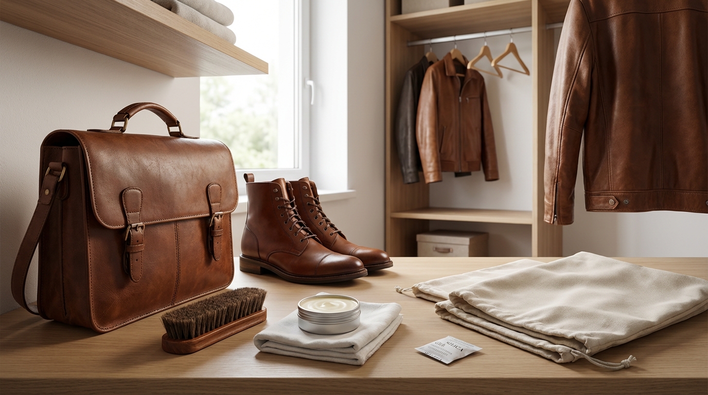 革製品にカビを生やさない再発防止の保管術