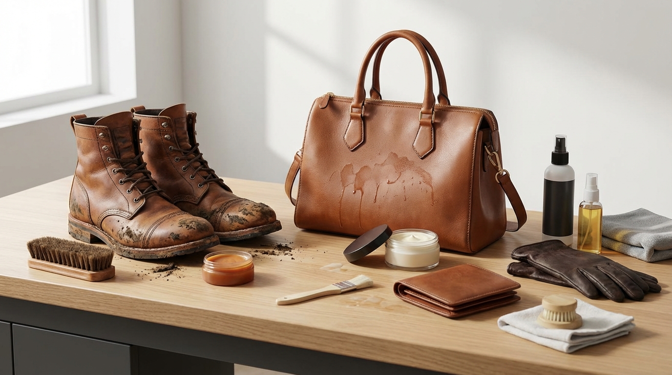 【汚れ別】革製品の汚れを落とす方法と手順