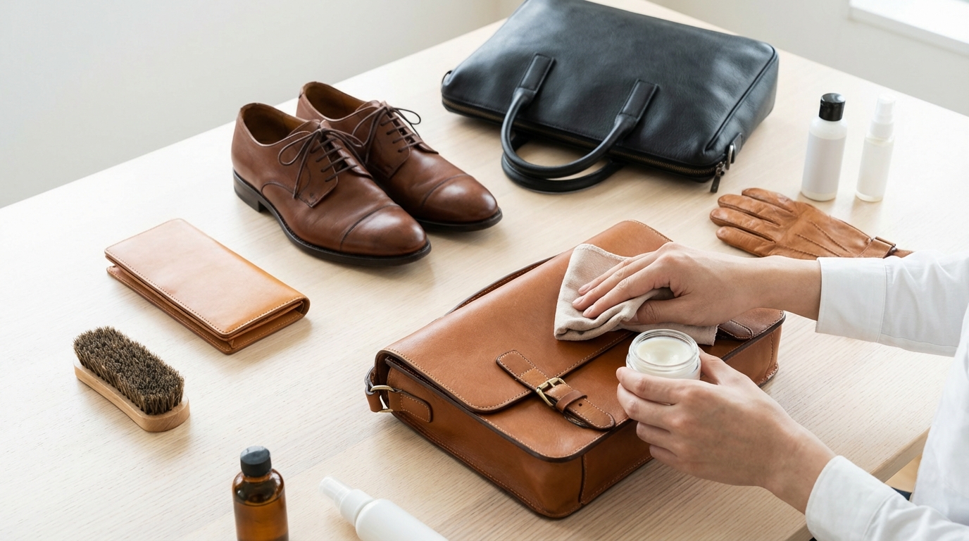 【アイテム別】革製品の汚れ落としで注意すべきポイント