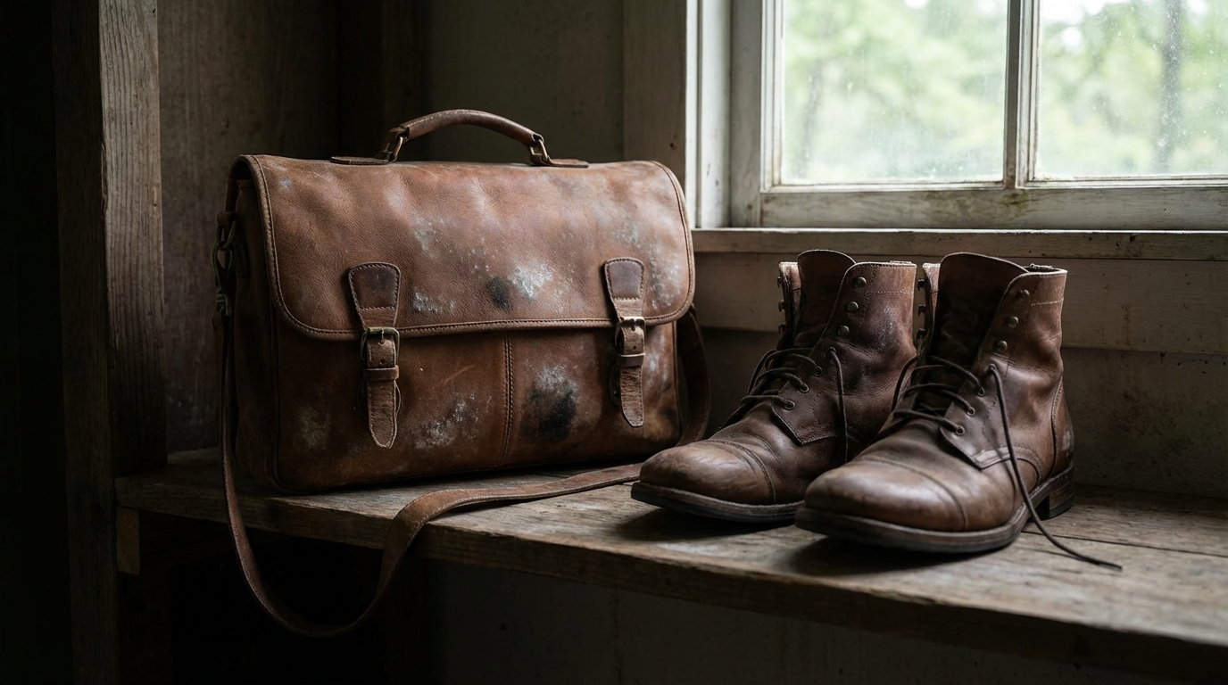 革製品にカビや臭いが発生する原因