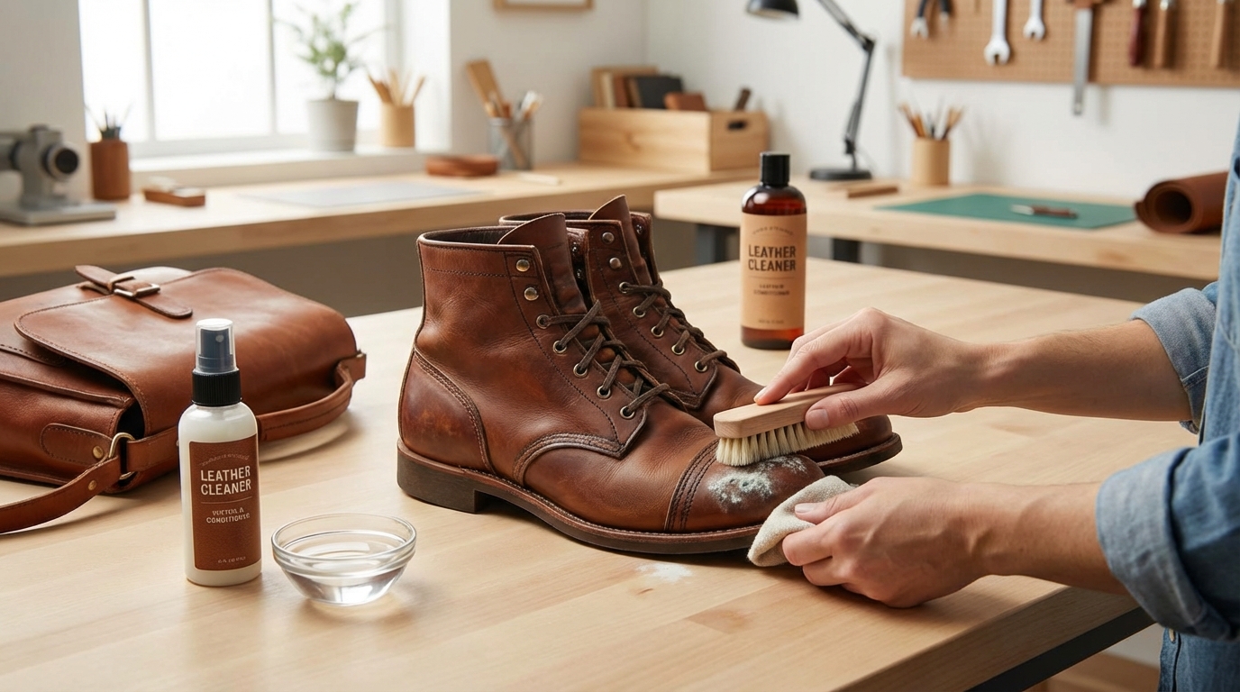 【実践編】革製品のカビを落とす5ステップ