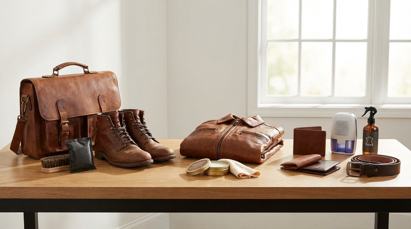 【アイテム別】革製品のカビ・臭い対策の注意点