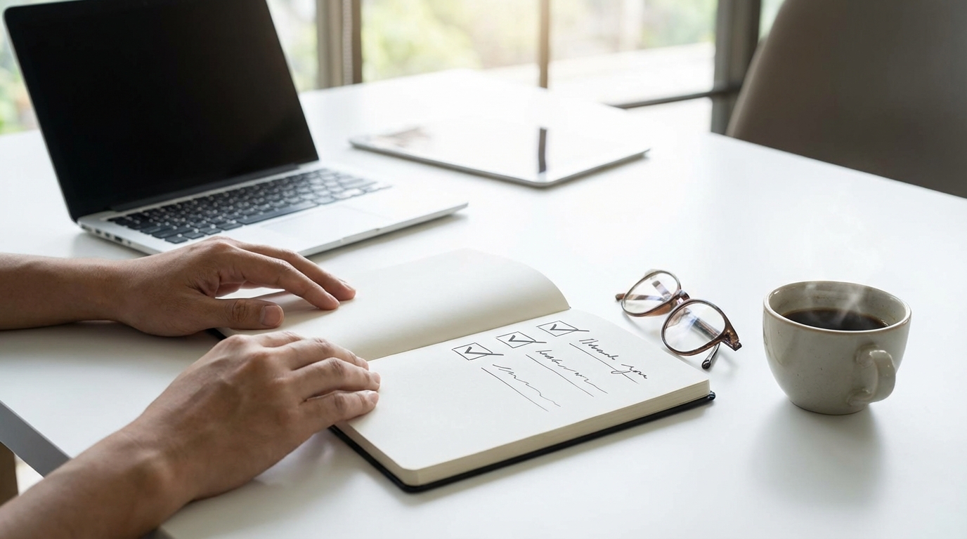 作業前に確認すべき2つのポイント