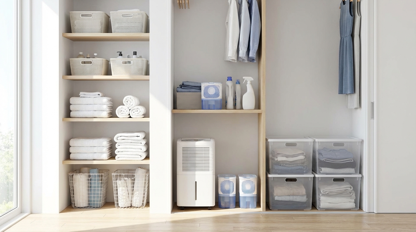 カビ取り後の保管方法【再発を防ぐ3つのポイント】