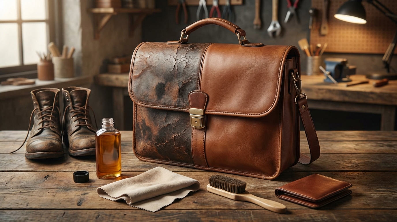 革製品オイルの使い方でよくある失敗と対処法