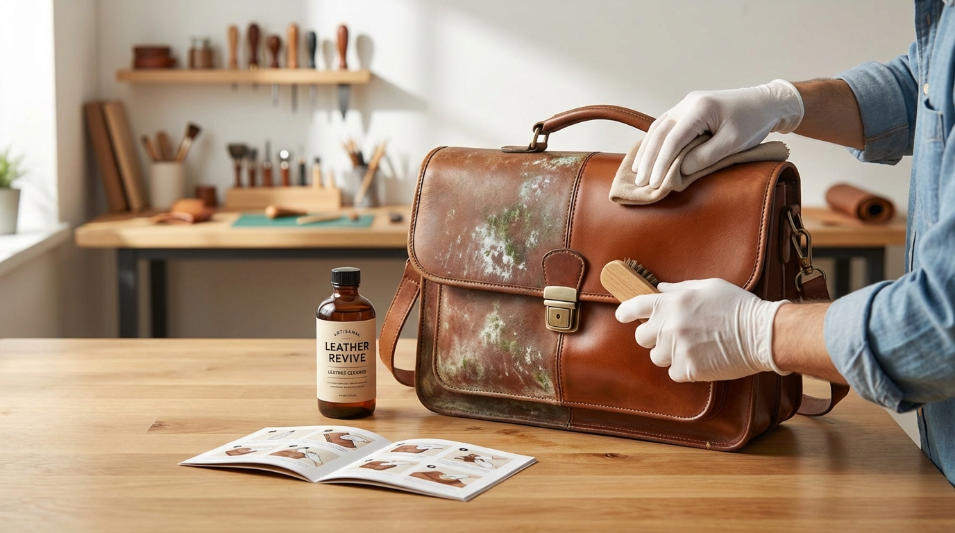 【結論】革製品のカビにはこのクリーナーと手順で対処