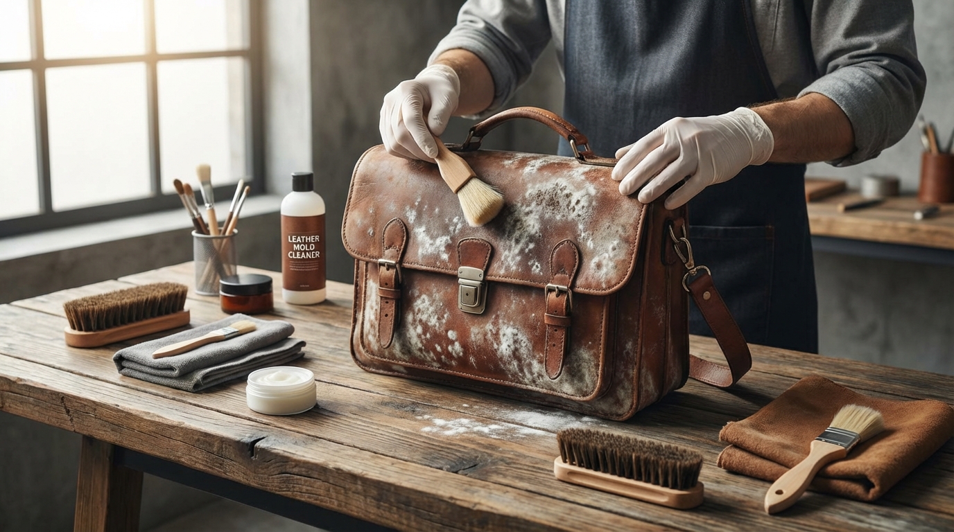 【実践】革製品のカビ取り手順を徹底解説