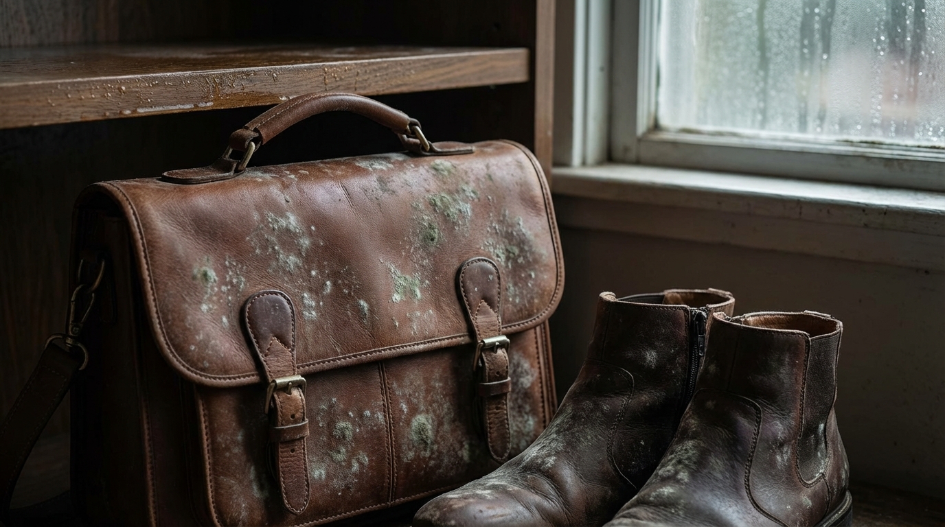 革製品にカビが生える原因と放置リスク