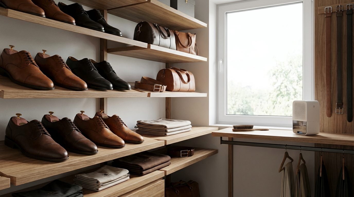 革製品のカビを再発させない正しい保管方法