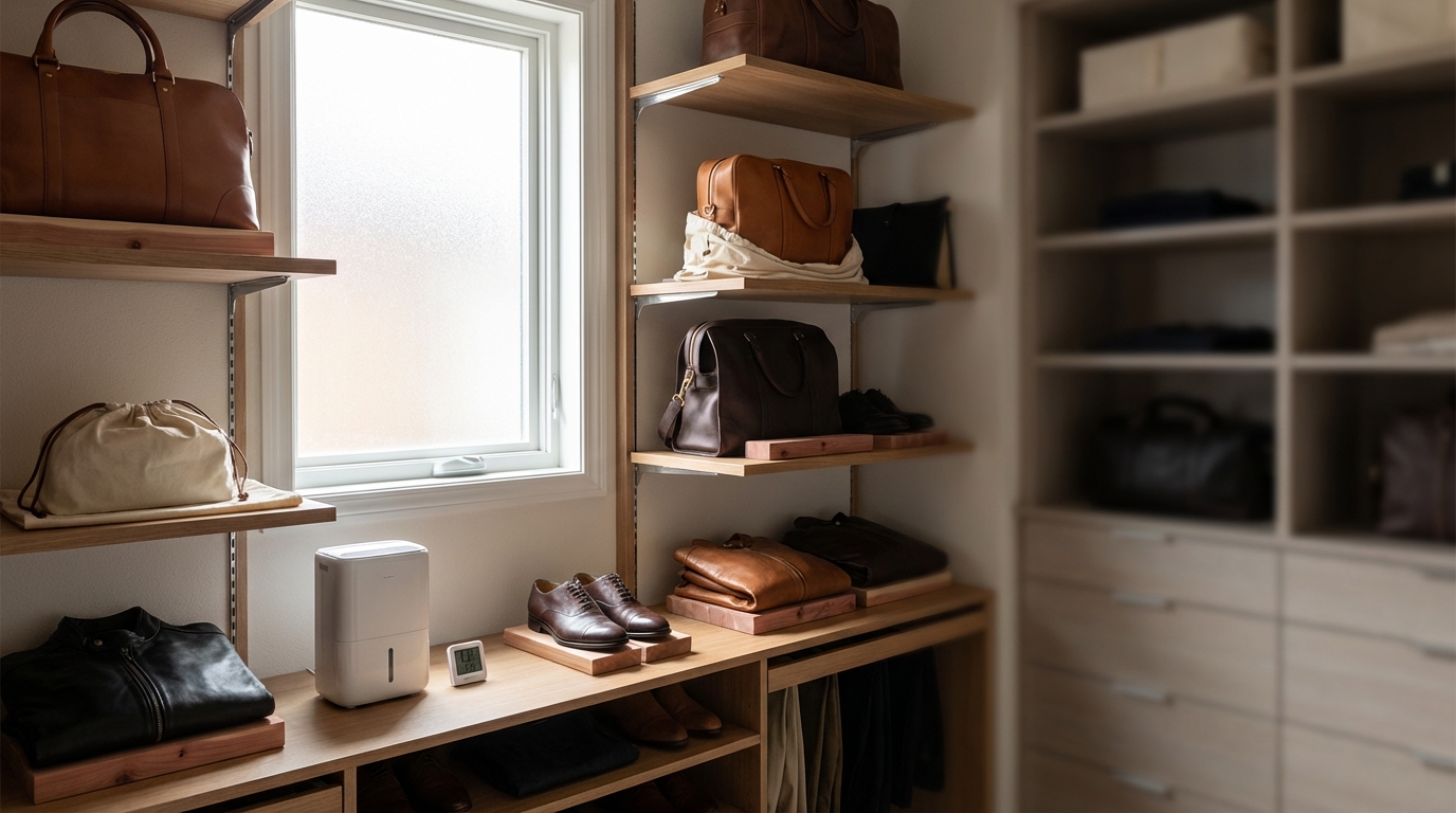 【保管編】革製品をカビから守る正しいしまい方と環境づくり