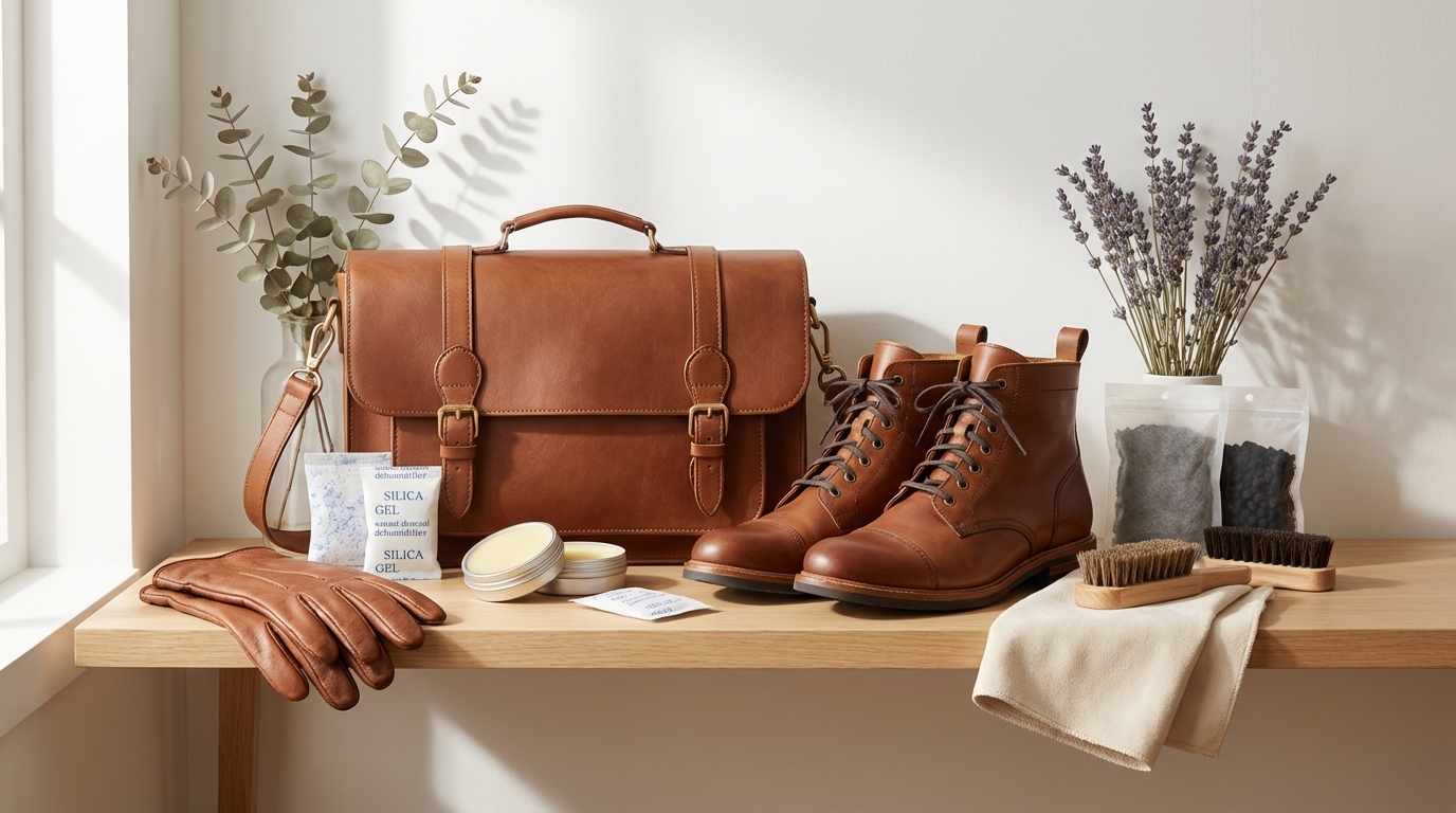 革製品のカビ予防に役立つおすすめグッズと選び方