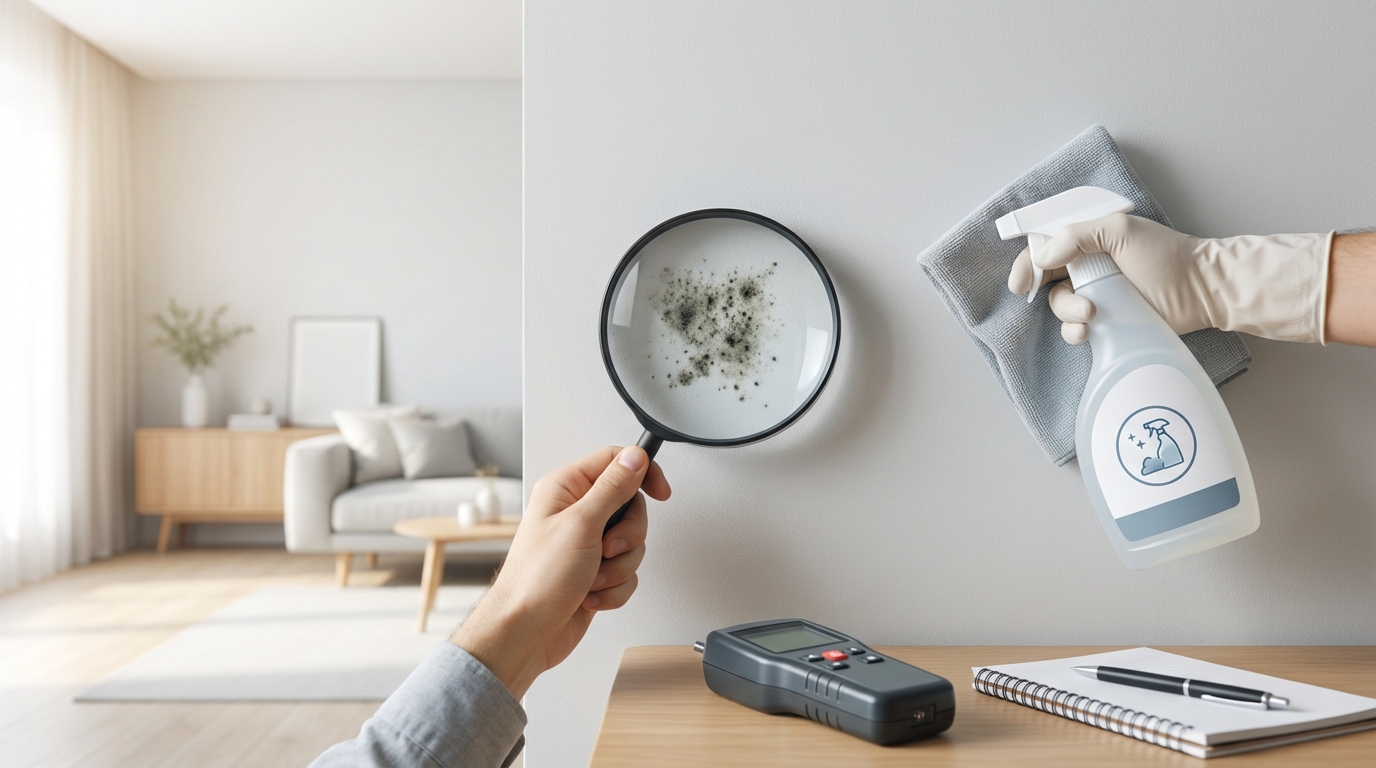 もしカビが生えてしまったら？早期発見と応急処置