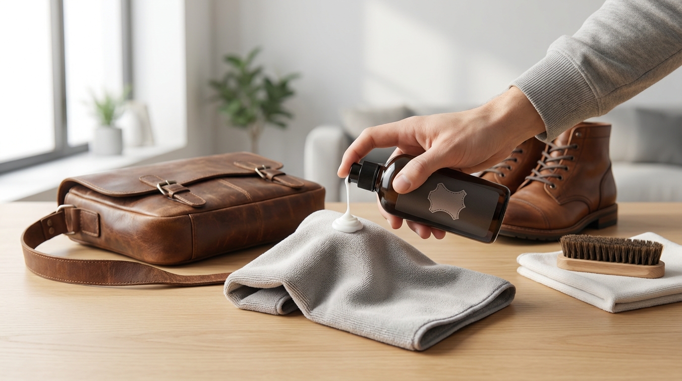 【5ステップ】レザークリーナーの正しい使い方