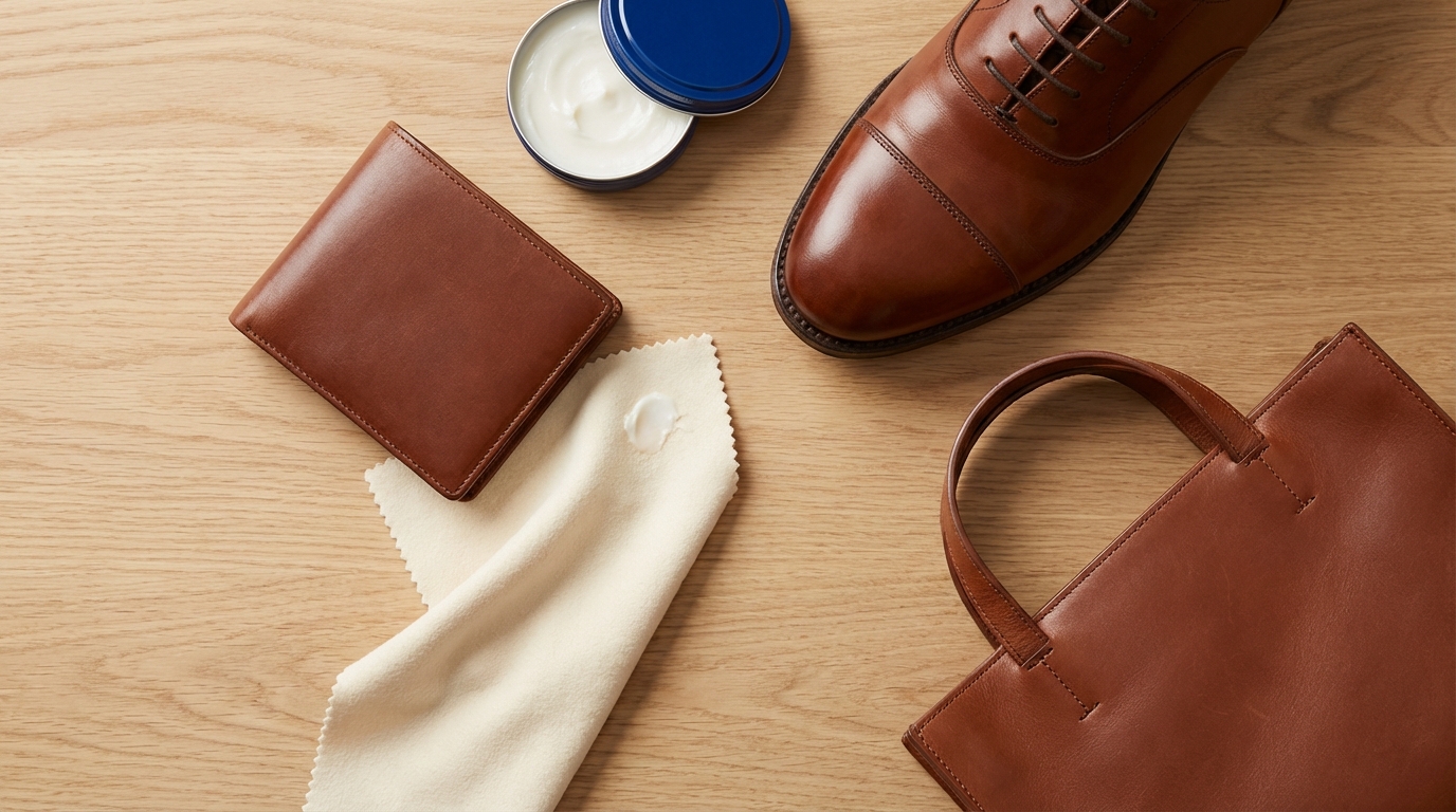 【製品別】革財布・革靴・革バッグへのニベアの使い方