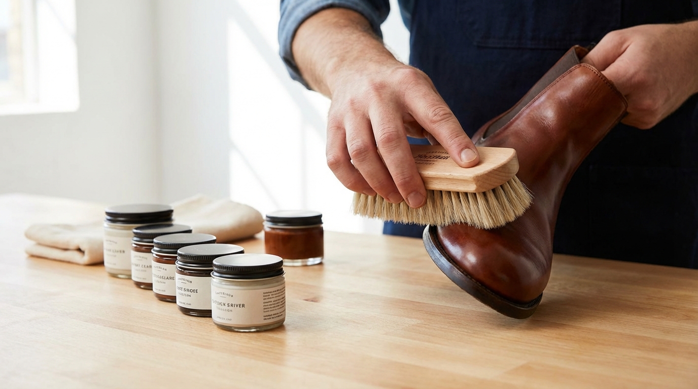 馬毛ブラシの使い方|革製品ケアの基本5ステップ