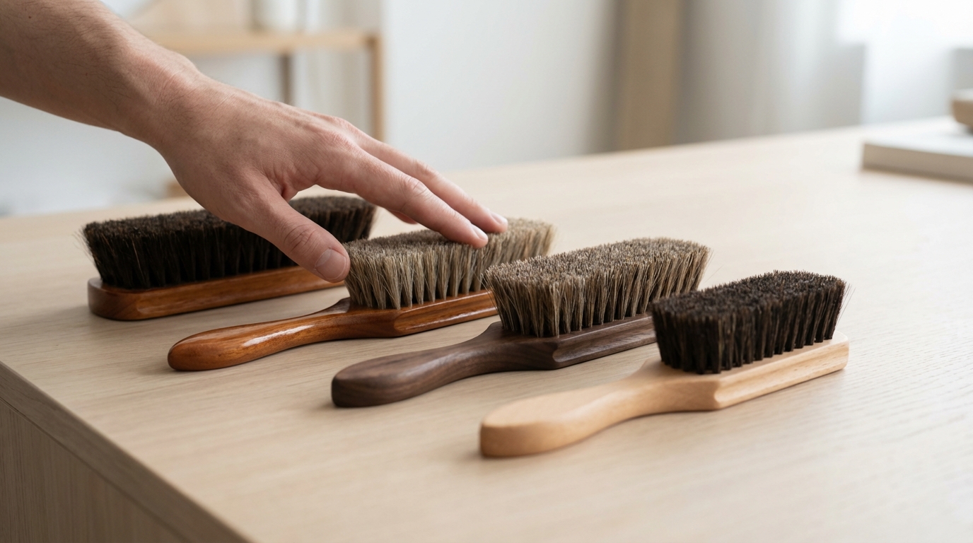 失敗しない馬毛ブラシの選び方|3つのポイント