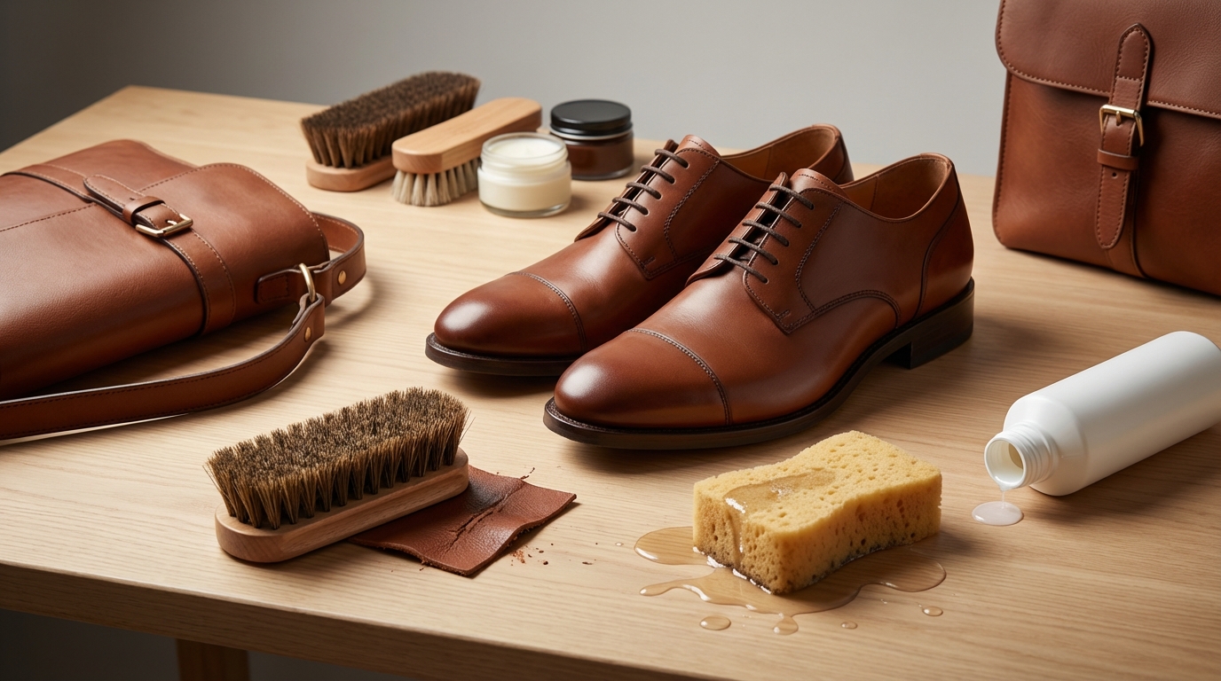 革製品ブラシでやってはいけないNG行動3選