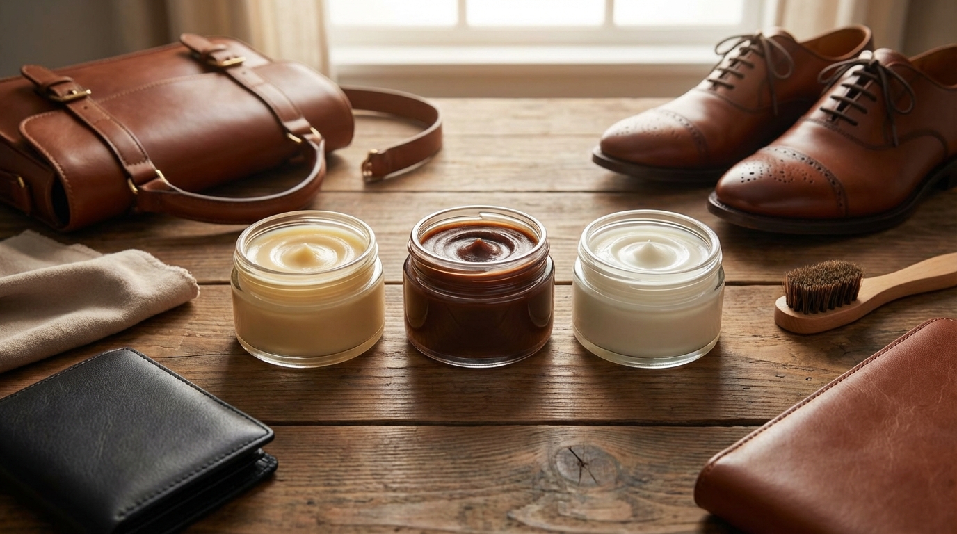 【結論】迷ったらこれ!革製品クリームおすすめTOP3