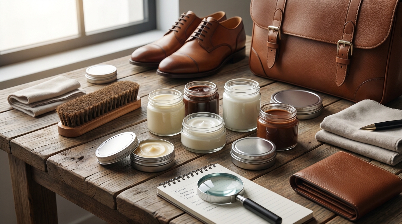 失敗しない革製品クリームの選び方5つのポイント
