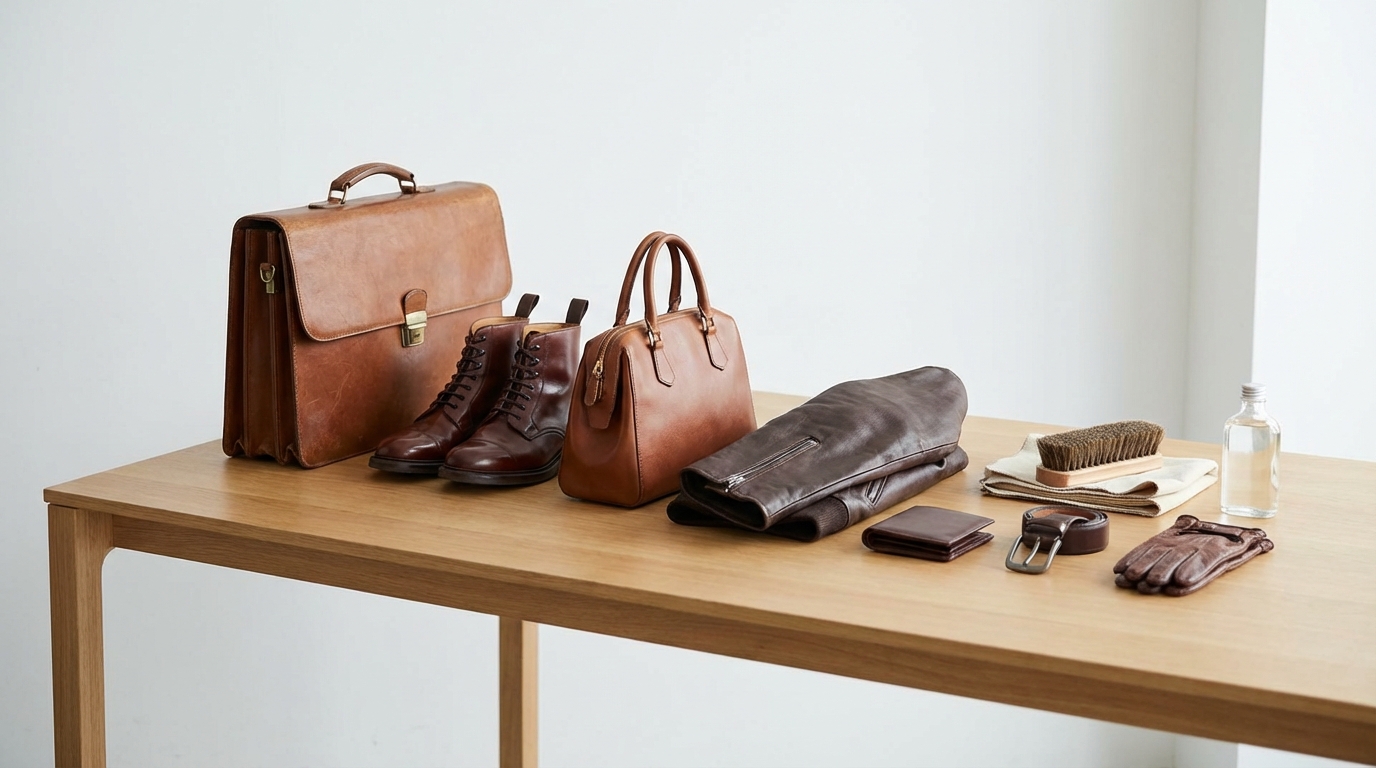 【一覧表】革製品クリーニング7社の料金・納期・対応アイテム比較