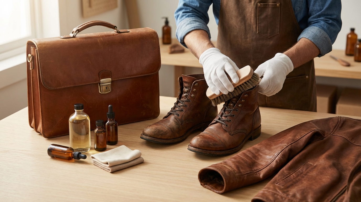 革製品をプロにクリーニング依頼すべき3つのケース