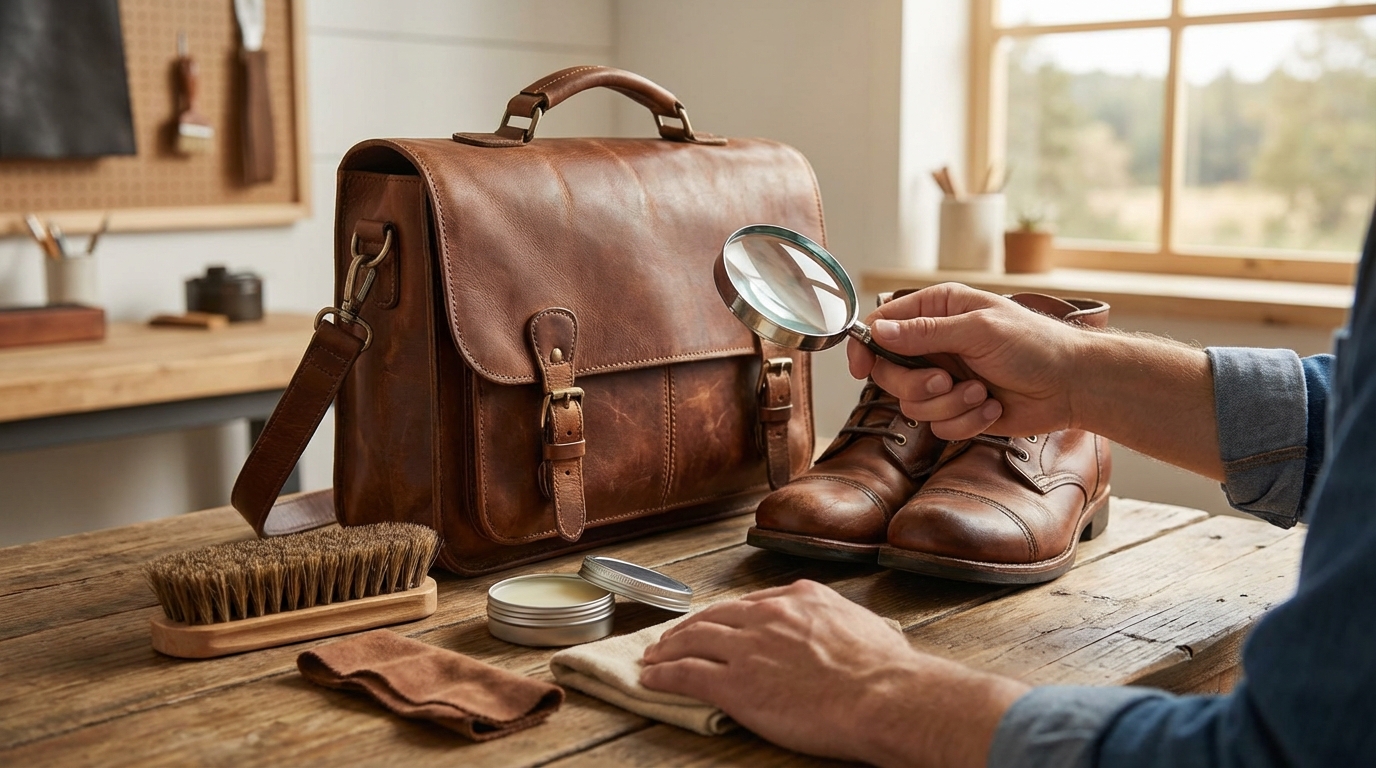 革製品は自分でクリーニングできる？まず知っておきたい判断基準