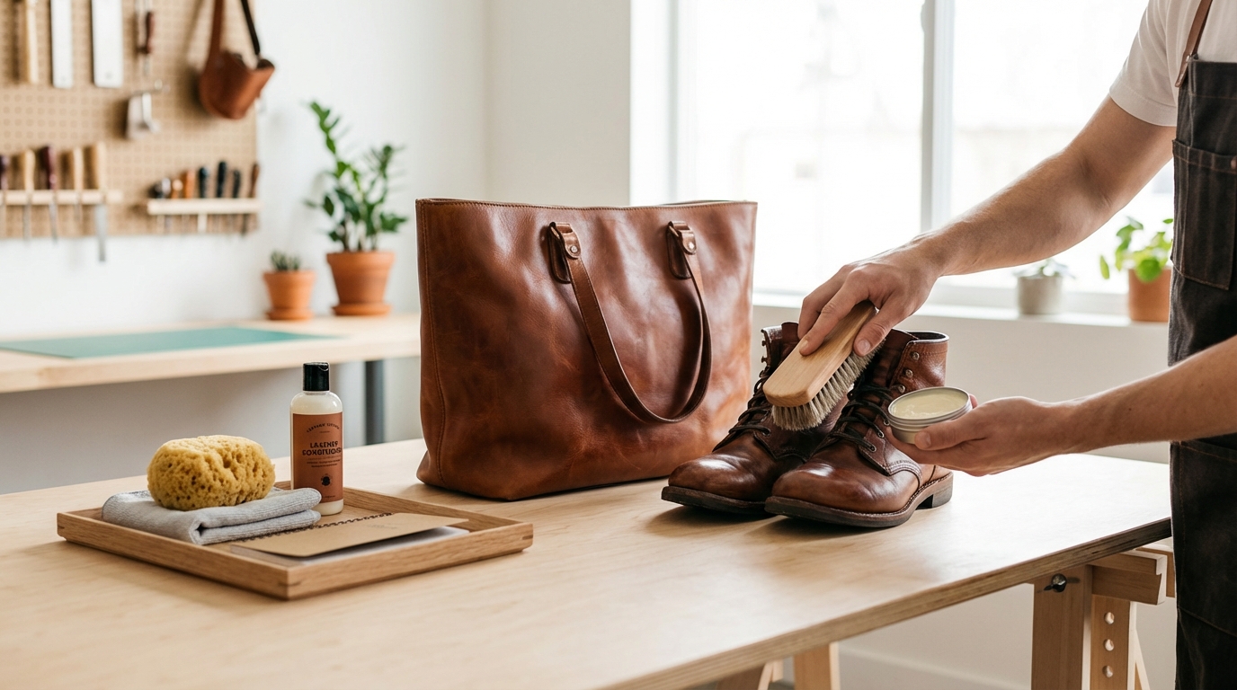 革製品を長持ちさせる日常のお手入れ習慣