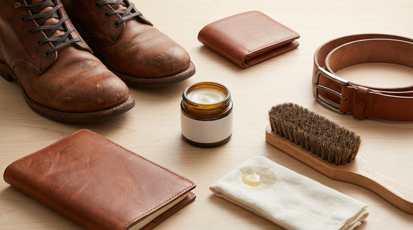 革製品別｜馬油ケアのポイント