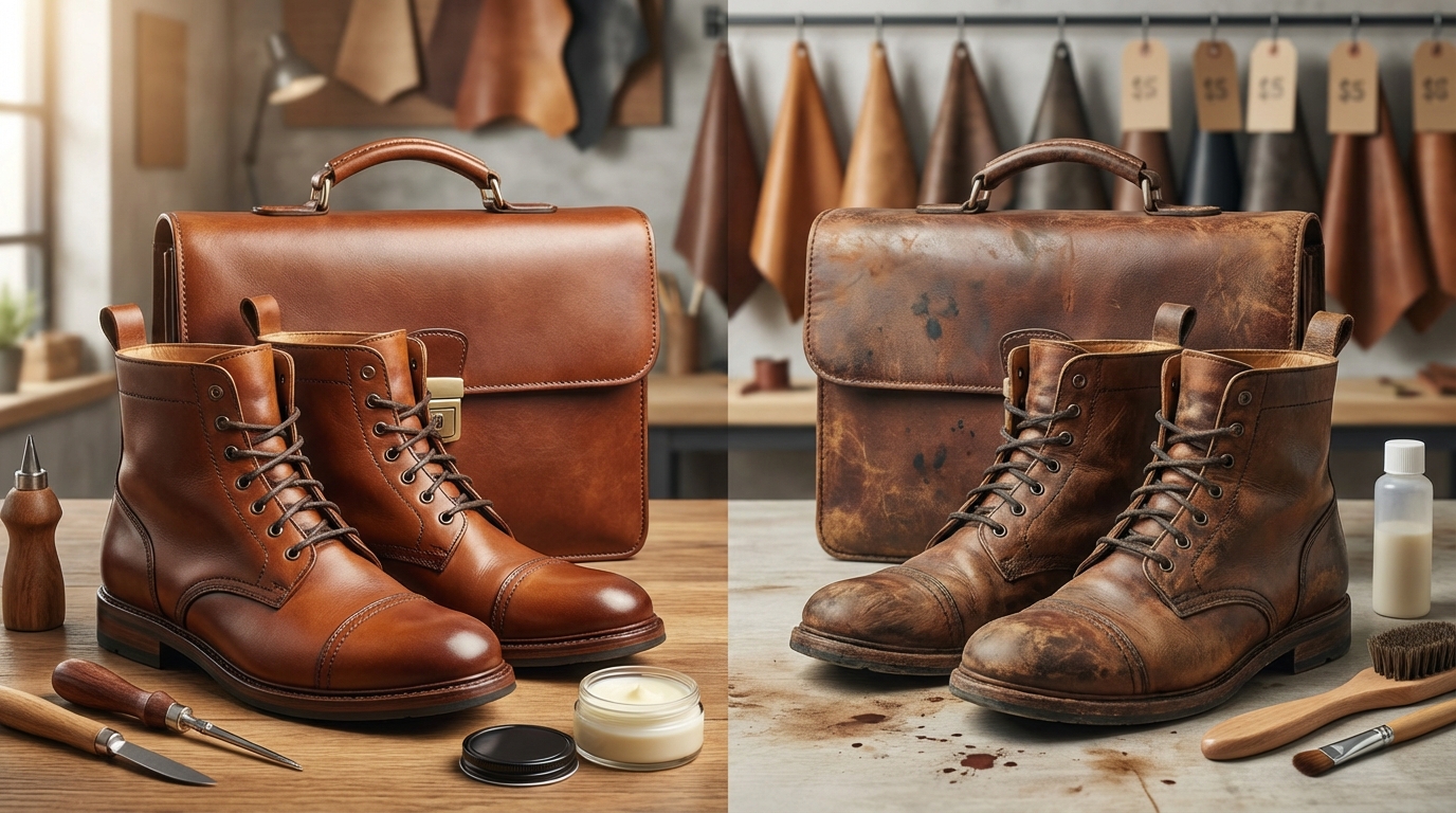 なぜ値段に差が出る？革製品クリーニングの価格が変わる5つの理由