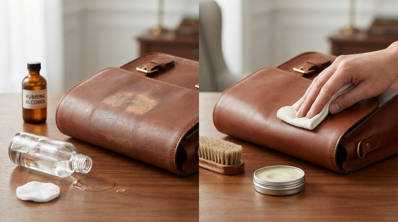 【結論】革製品にアルコールを使うと起こる問題と応急処置