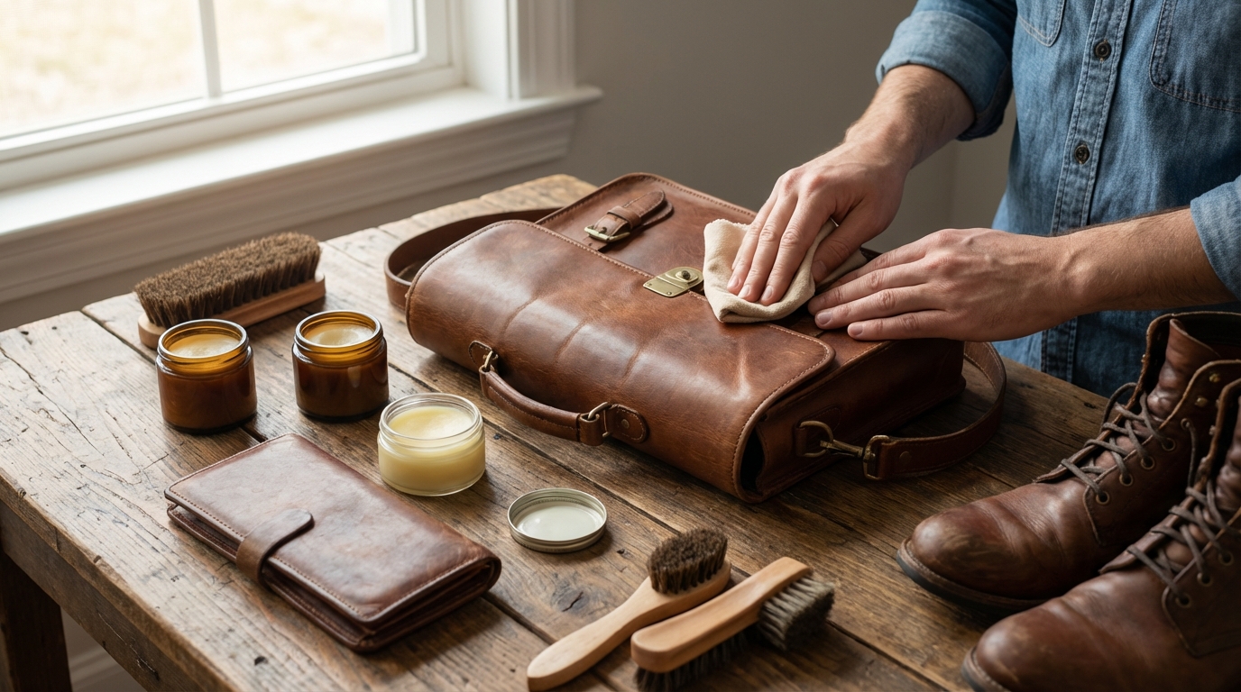 革製品を長持ちさせる正しいケアの基本