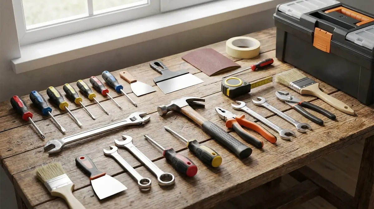 補修前に揃えるべき道具リスト