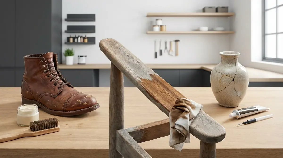 【症状別】傷・色落ち・ひび割れの補修テクニック