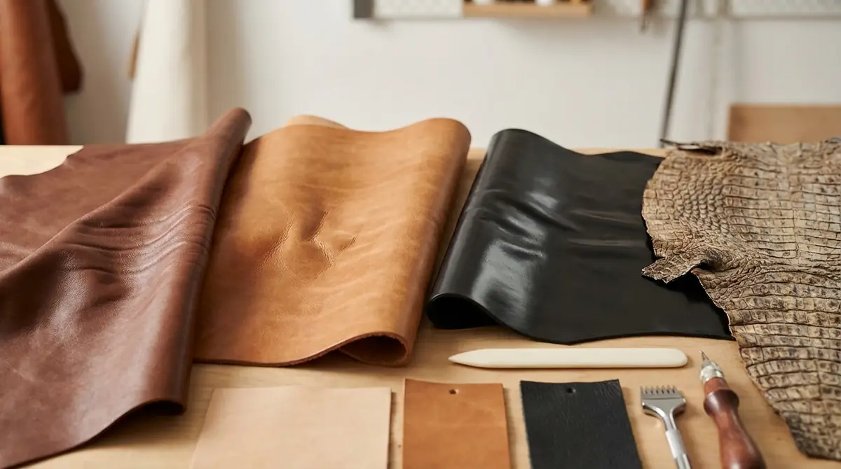 革の種類別｜シワ入れの注意点